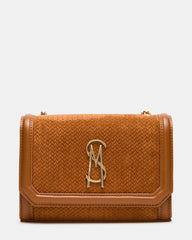 LARISA WOVEN BAG TOBACCO