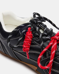 CORD SHOE CHARM RED