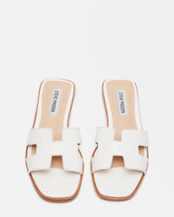 HADYN WHITE LEATHER