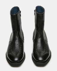 THIAGO BLACK LEATHER