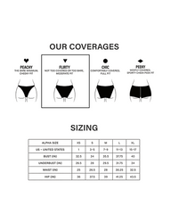 DARLING DOT BIKINI BOTTOM BLACK MULTI